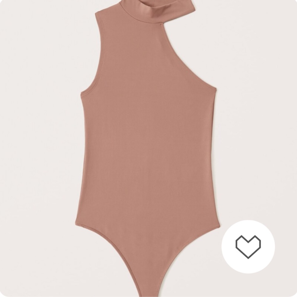 Abercrombie Seamless Asymmetrical Cut Out Bodysuit